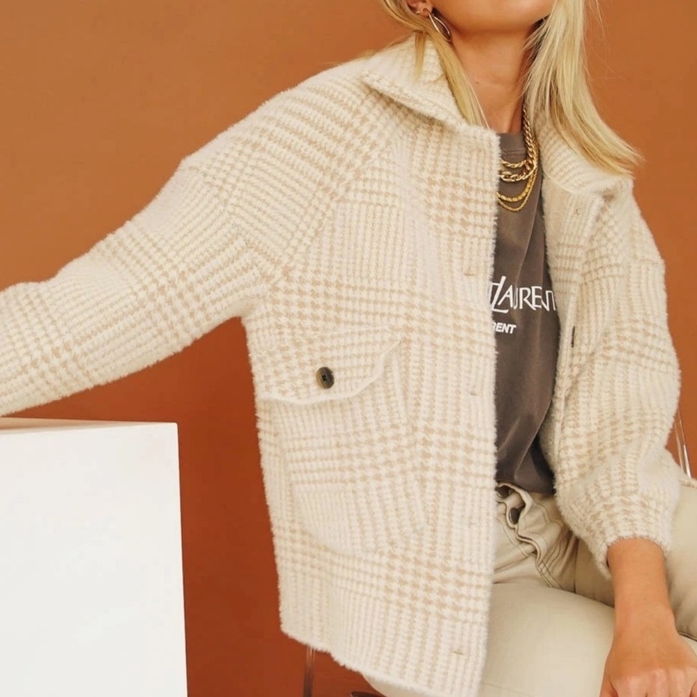 Verge Girl 70/ film knit jacket
